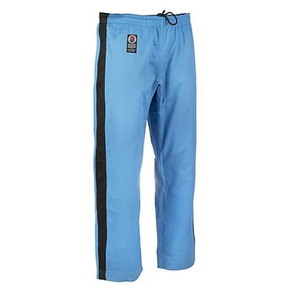 ProForce® Gladiator Demo Karate Pant - Blue w/Black Stripe - 00 (4'4"/60 lbs.)