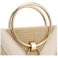 thumbnail image 2 of Bolsa De Playa Bolsos De Noche Bolsos Vegan Bolsas Tejidas Xtellar amarillo, 2 of 4