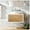 White Oak, variant on Eviva Santa Monica 30" White Oak Wall Mount Bathroom Vanity w/ Solid Surface Sink