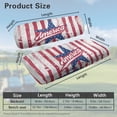 thumbnail image 7 of Uorisanigo Golf Cart Seat Covers Club Car Soft American Star Golf Cart Seat Towel Blanket Cover for EZGO TXT Club Car and More 2 Person Seats, 7 of 7