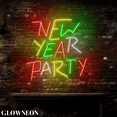 thumbnail image 4 of Glowneon New Year Party Neon Wall Art, Happy New Year Led Light Sign, 4 of 5