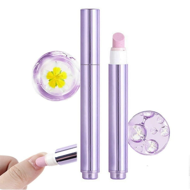 Ceramic Tip Cuticle Oil Pen, 3-in-1 Nail Treatment for Hangnails, Dry & Damaged Nails, Nail Cuticle Remover Pen