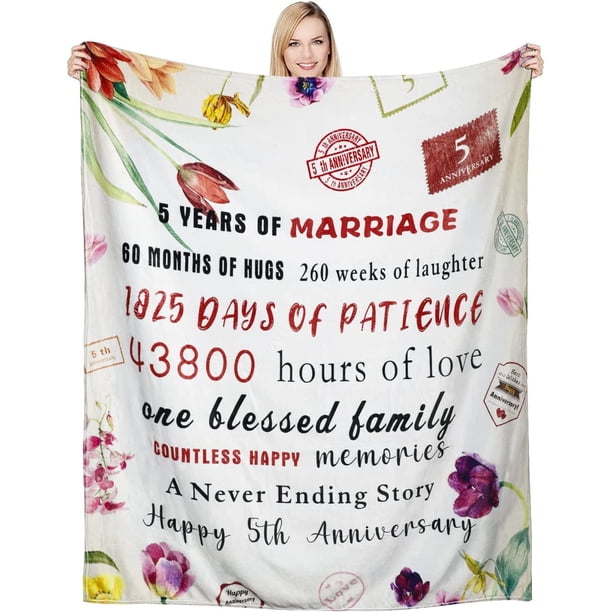 LHSHID to My Wife Gifts Blanket Anniversary Blanket You are My Life Letter Printed Flannel Blanket Warm Cozy Fuzzy Throw Blanket for Bedding Sofa and Travel 30x40in