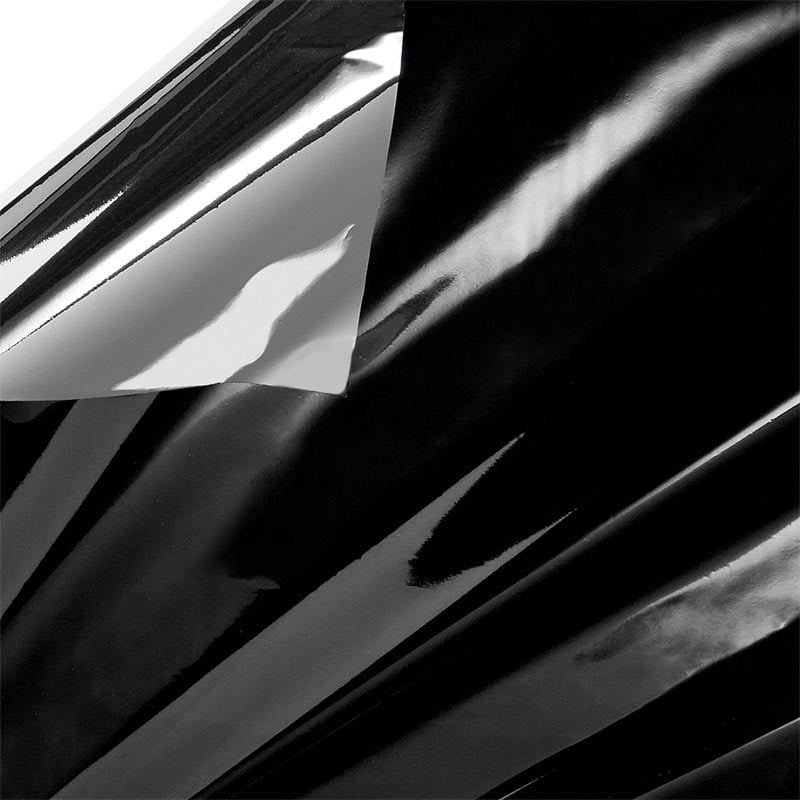 Black and Silver Mylar Sheet 18" X 30" 80 mil Thick Quantity 100