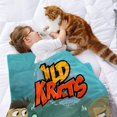 thumbnail image 2 of Wild Kratts anti-pilling, suave, ligera, esponjosa y acogedora de lujo para hogar y cocina – Perfecta para niños y adultos,120X150cm, 2 of 6