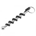 thumbnail image 1 of Cork Screw Wine Bottle Opener, Stainless Steel Wine Bottle Opener Keyring Corkscrew Wine Opener Cork Screws For Wine Bottles with Steel Rings For Carrying and Using, 1 of 7