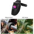 thumbnail image 1 of Casco de soldadura, casco de soldadura solar montado en la cabeza, cabezal de ajuste de ennegrecimiento automático, sensor de alta sensibilidad, con energía solar (con 2 almohadillas) Feliz Sencillez, 1 of 4