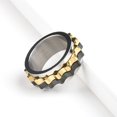 thumbnail image 4 of facefd Rotatable Men Ring Special Design Personalized Rings Multipurpose Finger Jewelry Decoration Accessories Christmas Birthday Primary color 7#, 4 of 8