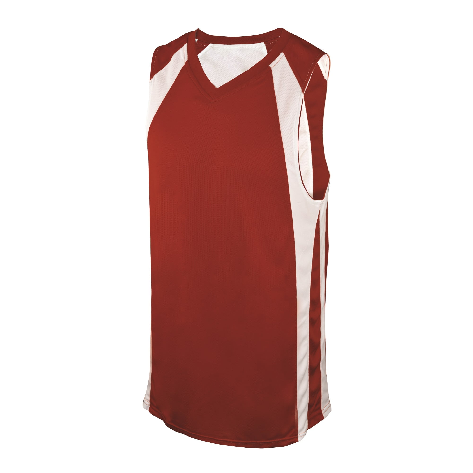 Martin Sports Rev. Basketball Jersey, Red/White, Adult-Large