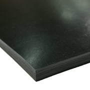 Rubber-Cal EPDM Sheet - 0.093" Thick x 4" Width x 36" Length - 60A Durometer - Black