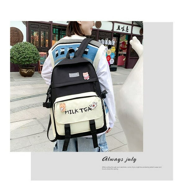 Korean student backpack hotsell
