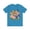 Aqua, variant on Tiger Graphic Unisex 100 Cotton Vintage Art with Animal Tee 8