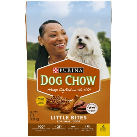 UPC 017800110303 product image for Purina Dog Chow Real Chicken & Beef Dry Dog Food  4 lb Bag | upcitemdb.com