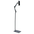 thumbnail image 5 of Heavy Duty Tablet Floor Stand Adjustable Height – 360° Rotation Gooseneck Holder for IPad Pro/Air, Samsung Galaxy, Kindle – Hands-Free Stand, 5 of 12