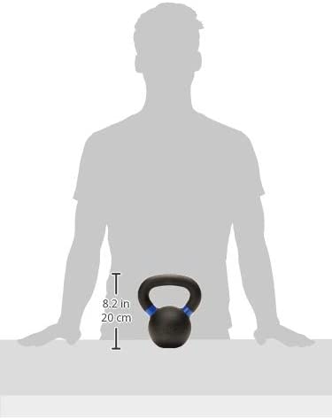 Yes4All 8kg / 18lb Powder Coated Kettlebell, Single - image 9 of 9