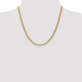 thumbnail image 3 of Auriga Fine Jewelry 14K Yellow Gold 4.3mm Curb Chain Necklace 20inch for Women, 3 of 6