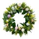 thumbnail image 3 of Guirnalda colorida de huevos de Pascua de 17,7 pulgadas, decoración de corona de primavera Artificial para pared, repisa, ventana, espejo, vestíbulo Estilo C, 3 of 8