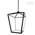 thumbnail image 2 of Dainolite CAG-2046C-MB 46W Chandelier, Matte Black with White Diffuser, 2 of 4