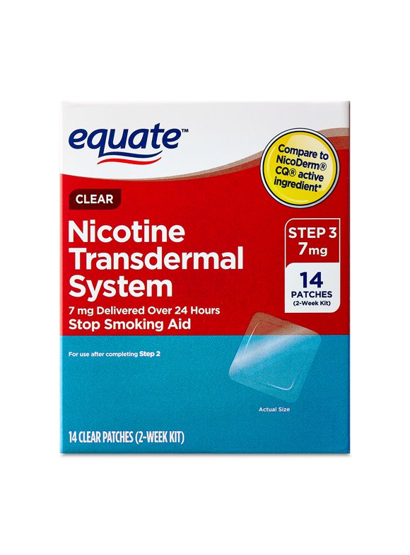 Equate Nicotine Patches in Quit Smoking