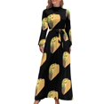 thumbnail image 2 of Vestido largo Big Taco vestidos vestidos para eventos especiales vestidos de verano para mujer 2024, 2 of 5