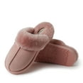 thumbnail image 2 of Fireside By Dearfoams Women's Sydney Genuine Shearling Scuff, Width Available, 2 of 5
