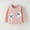 3# Pink, variant on Little hand Long Sleeve Shirts For Girls Rainbow Graphic Tee Cotton Casual Crewneck T-Shirt 4-10 Years