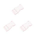 thumbnail image 3 of ZheElen 10pieces Easy To Buckle Strap With Multi-Color Clasp Belt Buckles ABS Release Buckle Hook Buckle Versatile Convenient white 3Set, 3 of 6