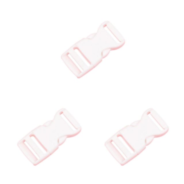 maskred 10pack/lot Versatile Release Buckle Strap For Various Buckle Applications Multi-Color ABS Clasp Belt Buckles Hook Buckle white 3Set