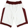 thumbnail image 2 of Adidas Mens 2-Tone Athletic Workout Shorts, White, X-Large, 2 of 2