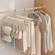 thumbnail image 5 of Colgador multiusos con 20 ganchos | Organizador metálico para ropa interior, sujetadores y tops | Ahorra espacio en el armario | Soporte antideslizante para prendas | Almacenamiento compacto, 5 of 6