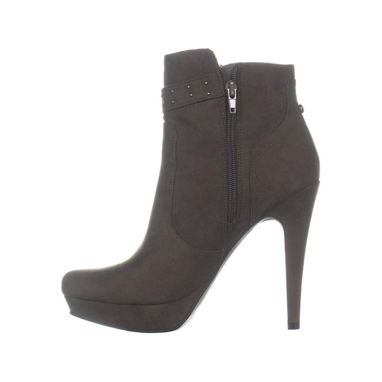 Womens G By Guess Dalli2 Platform Ankle Boots Dark Green Walmart