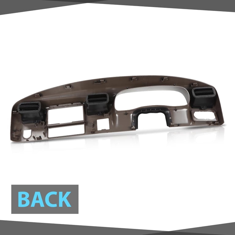 99-04 Ford F-250 F-350 Super Duty 4X4 Dash Cluster Radio Bezel Trim Tan 7016
