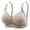 Grey, variant on Women Medium Support Bra Comfortable Breathable Smooth Textured Non Padded Underwire Free Bra for Everyday Wear C Grey