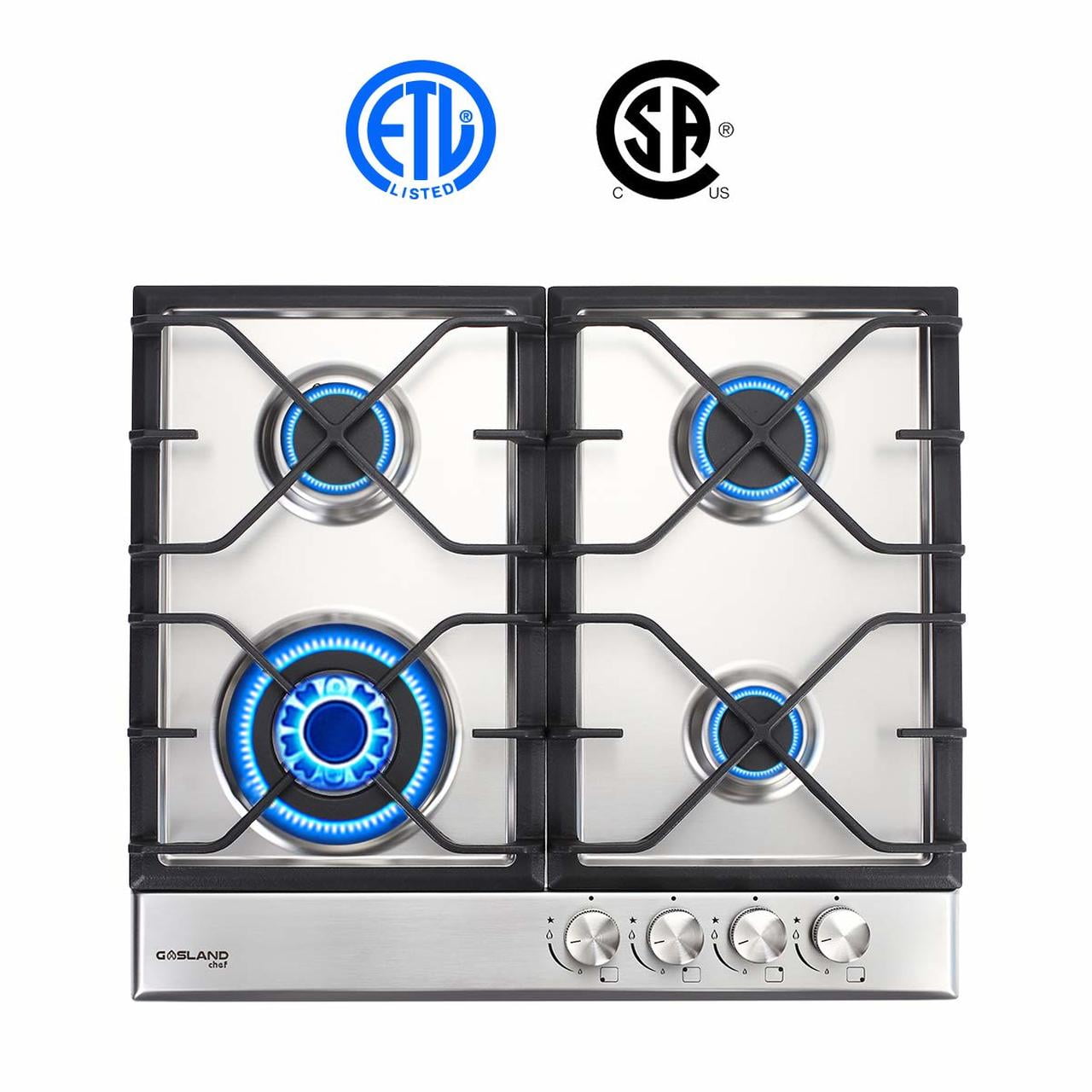 24 inch gas stovetop