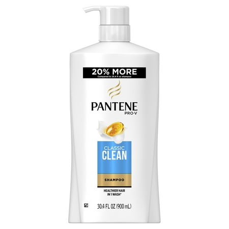 Pantene Pro-V Classic Clean Shampoo, 30.4 fl oz (Best Clarifying Shampoo To Remove Hair Color)