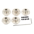 thumbnail image 1 of Acoplador de eje guía RC, 5 piezas Eje guía RC Conector de acoplamiento de brida RC Acoplador de eje de brida RC Grado profesional, 1 of 8
