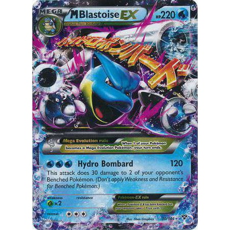 Pokemon X & Y X & Y Single Card Mega Rare Holo EX Mega BlastoiseEX #30