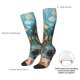 thumbnail image 4 of Balery Whimsical Cats Night Cafe Calcetines novedosos Calcetines deportivos Calcetines hasta la rodilla Calcetines de algodón Calcetines originales y geniales, 4 of 6