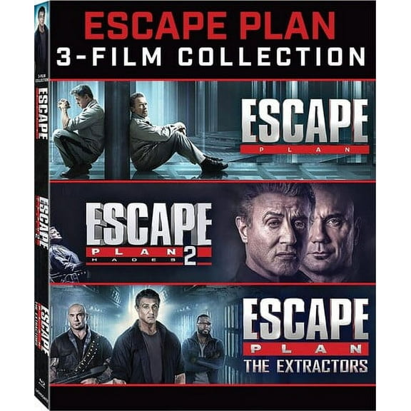 Escape Plan 1-3 (Blu-ray) Lionsgate