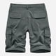 thumbnail image 4 of WILLBEST Pantalones Cortos para Hombre, Ajustados, Elásticos, de Mezclilla, Rotos, Ajustados, A La Moda, Rectos, Cómodos, con Cintura Flexible., 4 of 4