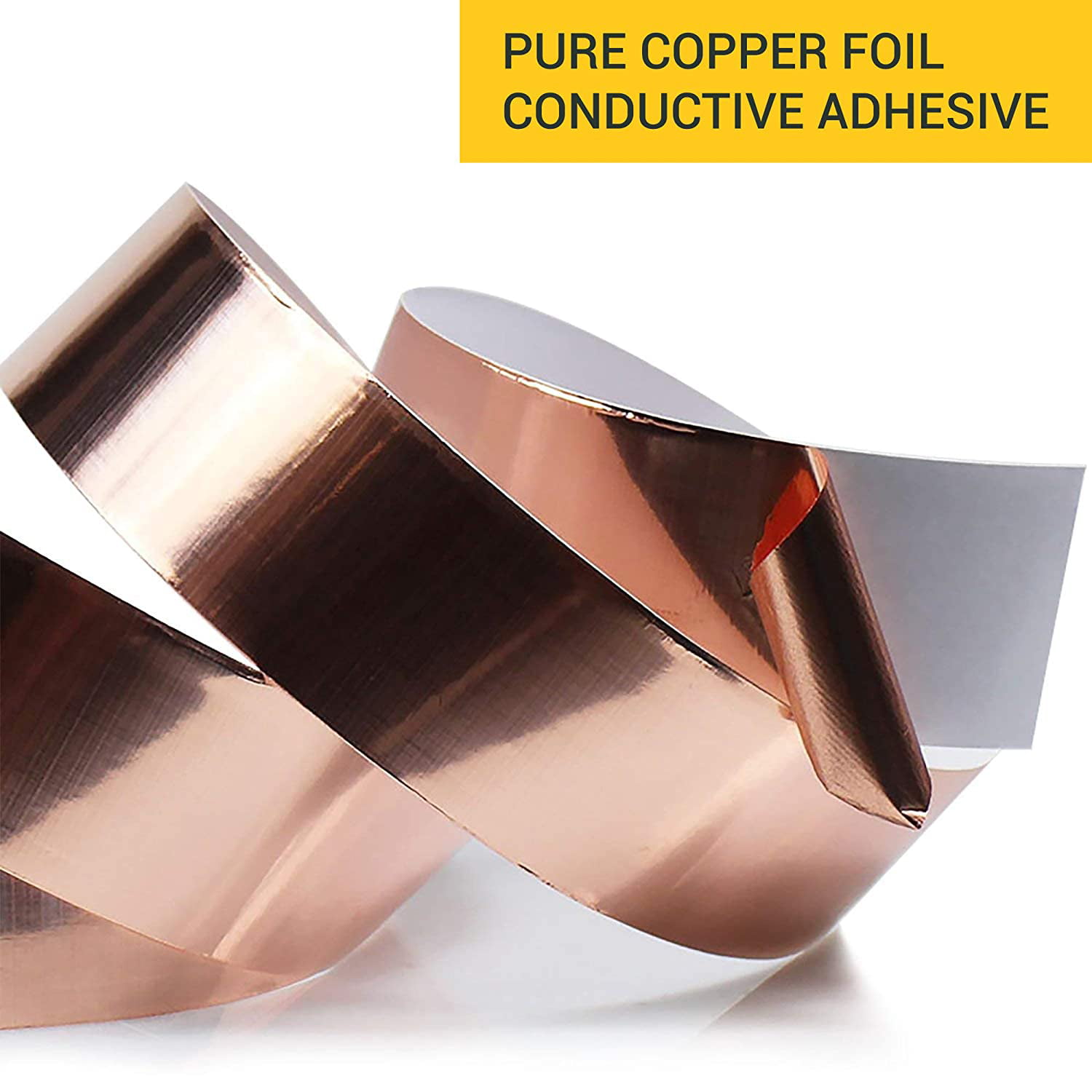 Universally Highly Conductive Strong Adhesive Copper Foil Tape for Guitar Computer Pad Repair VGEBY1 Copper Foil Tape 