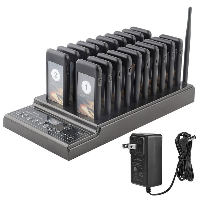 Oubit Restaurant Pager,433.92MHz Guest Paging System Restaurant Pager System Guest Paging System Finely Tuned Performance