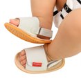 thumbnail image 3 of 2DXuixsh Baby Sandals 12 18 Months Walk Summer Shoes Outdoor Slip Boys First Girls On Sandals for Summer Shoes Toddler Shoes Girls Sandals Tan Toddler Sandals Pu White 12, 3 of 7