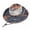 Coffee, variant on Flmtop Unisex Summer Camo Breathable Mesh Sun Protection Hat Boonie Outdoor Hunting Cap