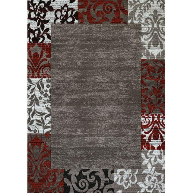 United Weavers 710 00131 28 1 Pi 11 Po x 7 Pi 2 Po Studio Valence Runner Rug&44; Écarlate
