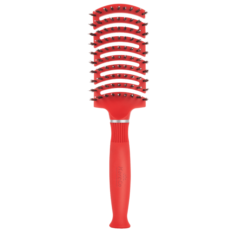 KareCo Tangle Buster Paddle Hair Brush, Flexible photo 2