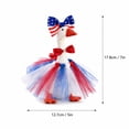 thumbnail image 4 of 7 Inch Desk Goose Outfits, Vivid Independence Day Dress Up Suit, Practical Decor Clothes For Magnetic Goose Statue Arrangement (E#), 4 of 7