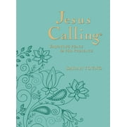 SARAH YOUNG Jesus Calling Jesus Calling, Large Text Teal Leathersoft, with Full Scriptures: Enjoying Peace in His Presence (a 365-Day Devotional), (Hardcover)