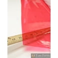 thumbnail image 4 of 30 Gauge Red Tinted Plastic Vinyl Fabric 48" Wide Sold By The Yard, 4 of 4