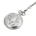 thumbnail image 3 of Full Metal Alchemist Pocket Watch Necklace Ring Edward Elric Anime Cosplay Gift, 3 of 8